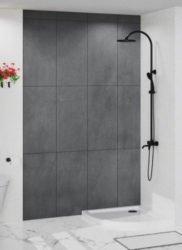 Душевой поддон Vincea H50 VST-5AQ-9090 90х90 акрил белый с каркасом - фото 3