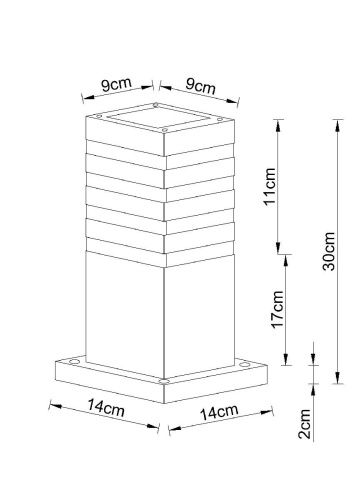 Ландшафтный светильник Arte Lamp Heather (Хеатхер) A4413FN-1BK - фото 3