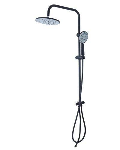 Душевая стойка Agger Breeze A0193544 настенная цвет черный - фото 3