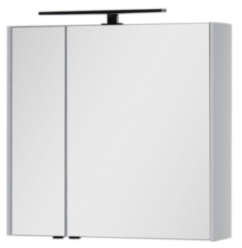 Зеркало-шкаф Aquanet Латина 00179635 80х17х75 подвесной цвет белый - фото 2