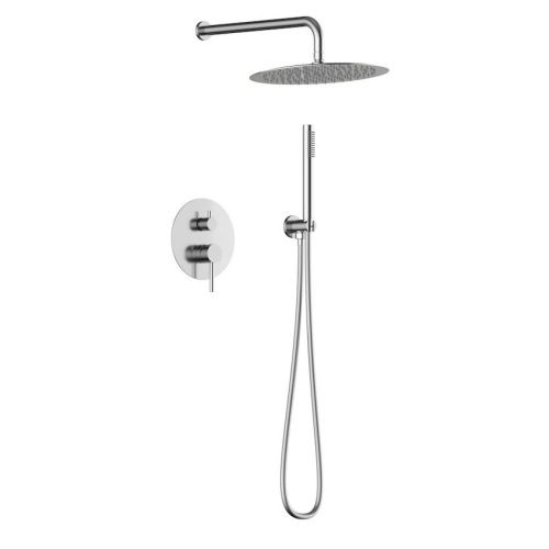 Душевая система Knotlor SS-26 встраиваемая в стену цвет сатин - фото 2