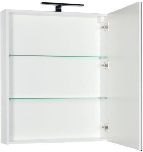 Зеркало-шкаф Aquanet Алвита 00184038 70х17х85 подвесной цвет белый - фото 2