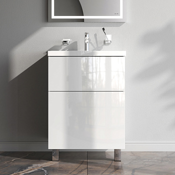 Тумба под раковину Am.Pm Gem M90FSX06022WG32 60х41х81 напольная цвет белый