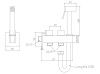 Гигиенический душ со смесителем Savol S-FXQ011Q серый