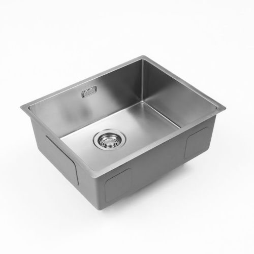 Кухонная мойка Grandex Aqua 501136 54х44 цвет сатин поверхность матовая - фото 4