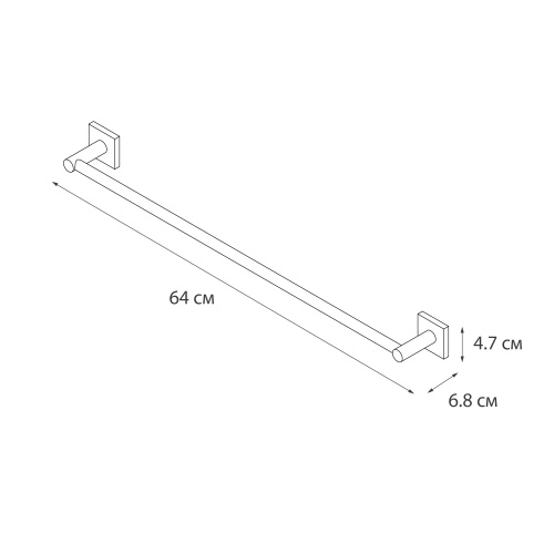 Полотенцедержатель Fixsen Lux satin FX-16001A - фото 5