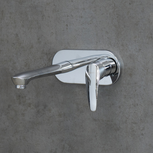 Смеситель LeMark Linara LM0426C настенный хром - фото 3