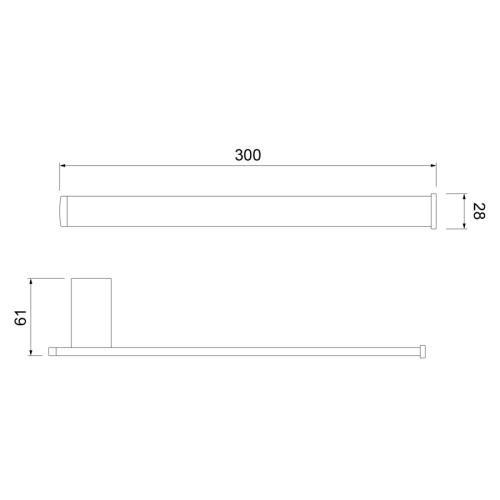 Полотенцедержатель Timo Torne 43050/00 - фото 2