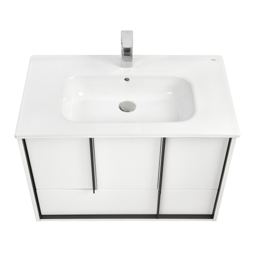 Тумба под раковину Aquaton Ривьера 1A239001RVX20 78,6х45х55 подвесная - фото 2