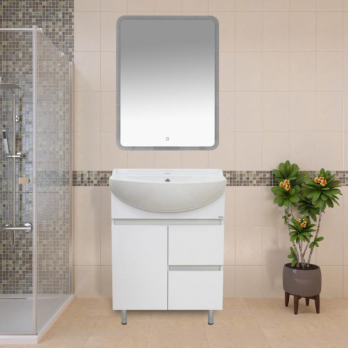 Тумба под раковину Misty Амур Э-Аму01060-0111Я 61х30х70 напольная - фото 4