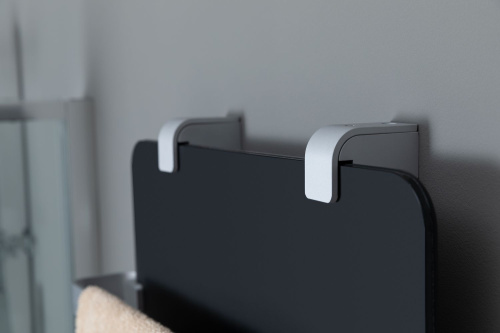 Полотенцесушитель Allen Brau Infinity 00325625 44х140 электрический черный - фото 3