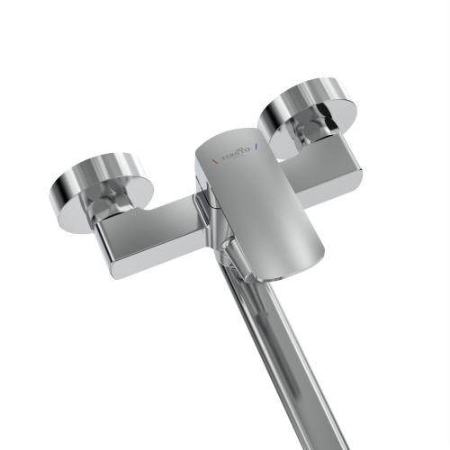Смеситель для ванны Tokito NAGOYA TOK-NAG-1015 настенный хром - фото 3
