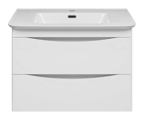 Тумба под раковину Misty Мираж П-Мир-01070-011П2Я 67х48х46 подвесная - фото 2