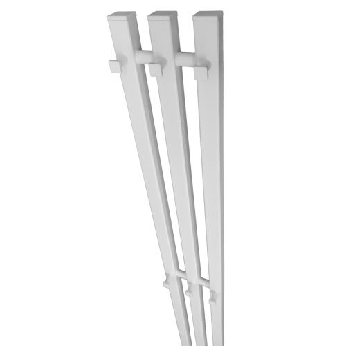 Полотенцесушитель Маргроид Inaro профильный Inaro-12012-1081-9016R 15х120 электрический белый матовый - фото 3