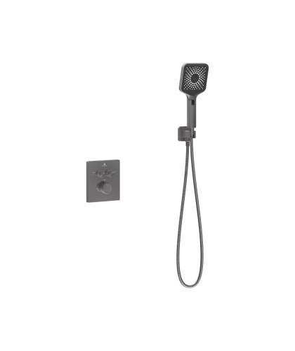 Душевая система Vincea Inspire VSFW-3I21MT4GM встраиваемая в стену с термостатом - фото 3