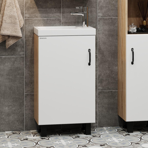 Тумба под раковину Onika Тимбер 104508 45х26х68 напольная - фото 2