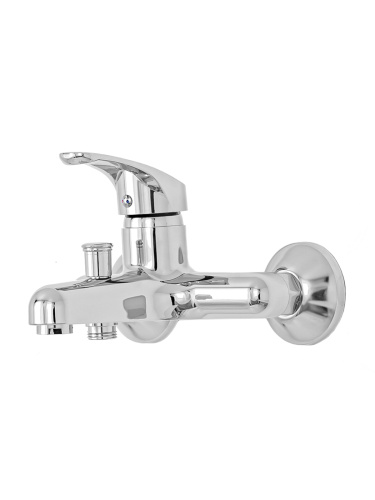 Душевой гарнитур со смесителем OneLife  P01-611cr настенный  хром - фото 3