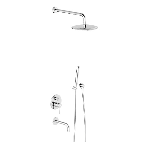 Душевая система Damixa Scandinavian Pure 936510000 встраиваемая в стену - фото 2