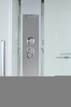 Душевая кабина AvaCan EM EM5011new 110х110 четверть круга с крышей ориентация универсальная
