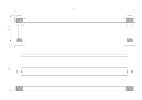 Полотенцедержатель Wonzon & Woghand Majestic WW-9281 - фото 2