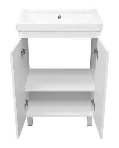 Тумба под раковину Misty Селена П-Сел01060-01Пр 55х44х70 напольная - фото 3