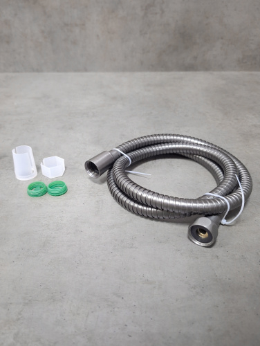 Шланг для душа AltroBagno BM AltroBagnoSH071706GM оружейная сталь - фото 2