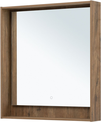 Зеркало в ванную Aquanet Милан 00336400 75х83 цвет темное дерево - фото 3