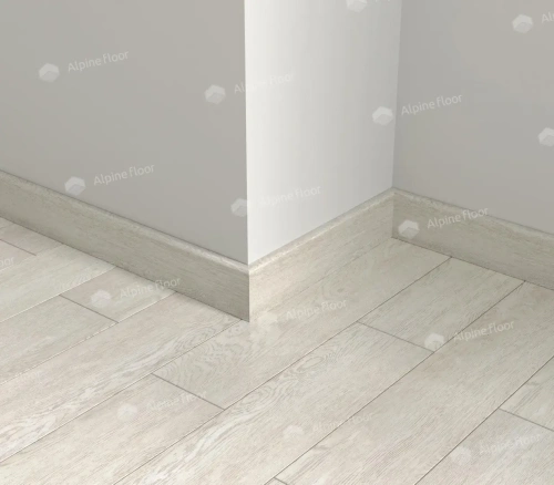 Напольный плинтус Alpine Floor Parquet Light SK 13-9 Бежевый толщина 1.25 см 2200х80 - фото 2