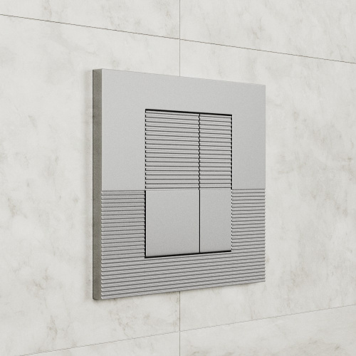 Клавиша смыва механическая Grossman Pragma 800.T1.03.110.110 цвет хром матовый - фото 2