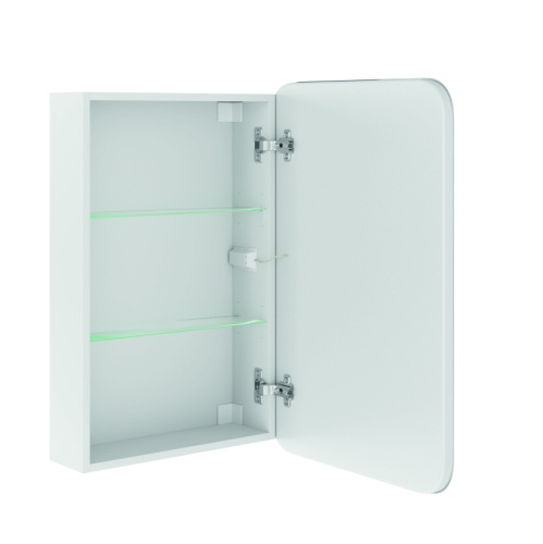 Зеркало-шкаф Corozo Алабама SD-00001389 50х15х75 подвесной цвет белый - фото 4
