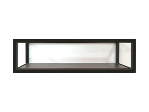 Полка Эстет Malibu Luxe ФР-00007120 52х16х14 подвесная цвет темно-коричневый - фото 2