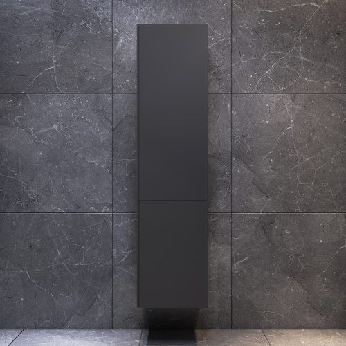 Шкаф-пенал Am.Pm Inspire V2.0 M50ACHX0406GM 40х35х162 подвесной цвет графит матовый