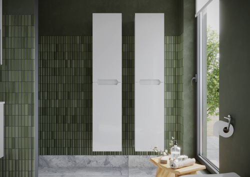 Шкаф-пенал Sancos Norma 2.0 PNR2.035W 35х35х165 подвесной цвет белый - фото 3