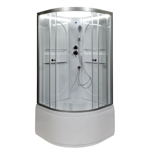 Душевая кабина AvaCan L610NLED 100х100 четверть круга без крыши ориентация универсальная - фото 3