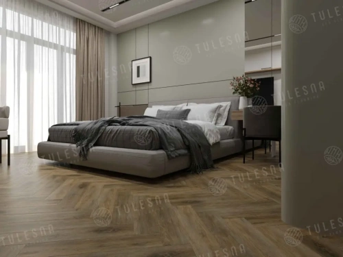 SPC ламинат Tulesna Art Parquet 1005-8 Divino толщина 0.4 см 43 класс 600х125 - фото 2