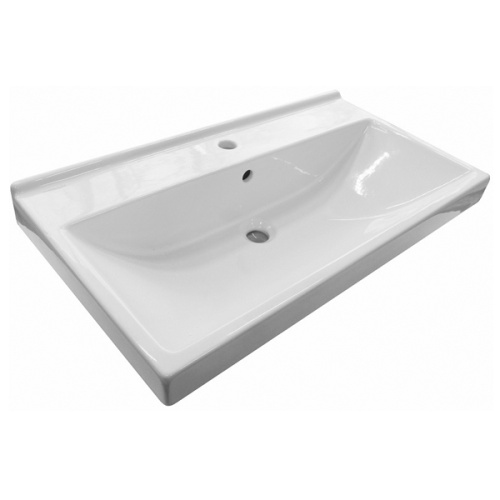 Тумба с раковиной Comforty Никосия 00-00011162CF 80х45х86 напольная цвет белый - фото 3