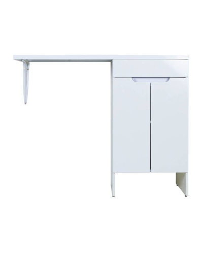 Тумба с раковиной Orange Sistema STD-110TUW+RAR 110х48х91 цвет белый - фото 2