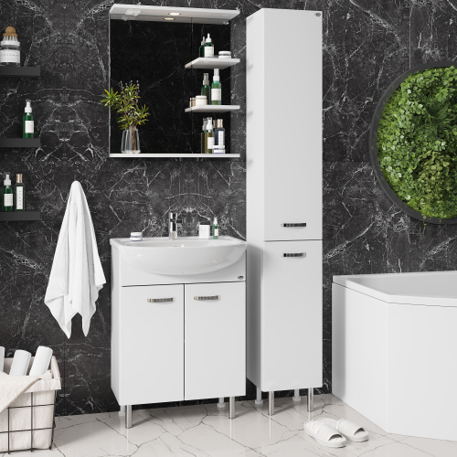 Тумба под раковину Onika Коралл 106149 59х30х68 напольная - фото 4