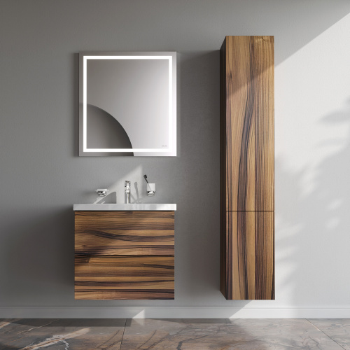 Шкаф-пенал Am.Pm Gem M90CHL0306HF 30х31х167 подвесной цвет орех - фото 4