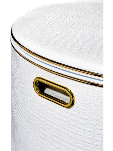 Корзина для белья Geralis Croco KWG-O - фото 5