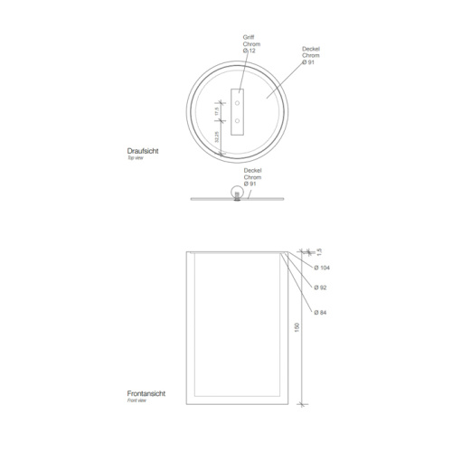 Контейнер Decor Walther Stone 971455 - фото 2