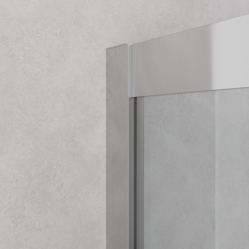 Душевой уголок Cezares RELAX 304 RELAX-304-A-2-100-C-CR 100х100 стекло прозрачное профиль хром глянцевый без поддона - фото 5