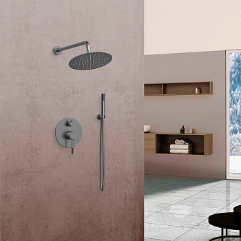 Душевая система Vincea Desire VSFW-1D1GM встраиваемая в стену