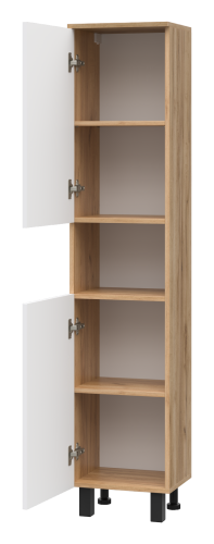 Шкаф-пенал Misty Крафт П-Кра-05035-01Пр 36х29х155 напольный - фото 5