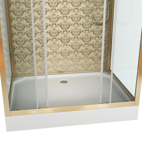 Душевая кабина Niagara Luxe 7772QG 120х90 прямоугольная с крышей ориентация универсальная - фото 2