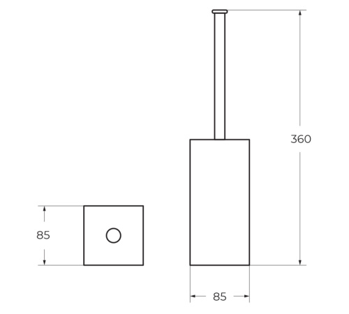 Ершик Art&Max PLATINO AM-E-D002AL - фото 2