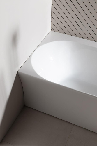 Ванна акриловая Allen Brau Priority 2.31004.20A 170х78 пристенная асимметричная - фото 3