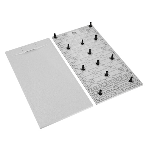 Душевой поддон RGW SMC 553702918-01 90х180 стеклопластик белый - фото 5