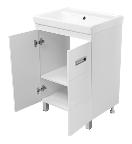 Тумба под раковину Misty Селена П-Сел01060-01Пр 55х44х70 напольная - фото 4