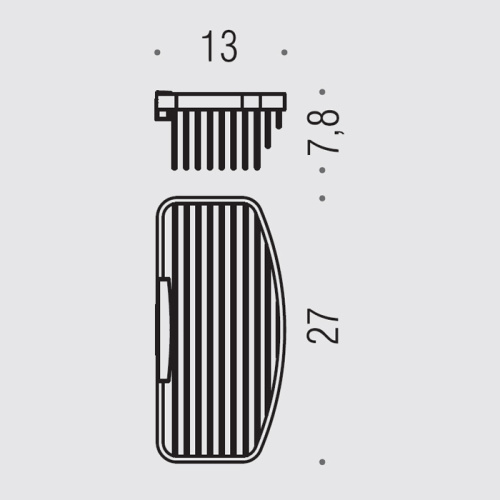 Полка Colombo Angolari B9646.CR - фото 2